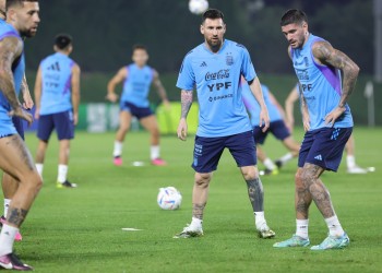 Qatar 2022: Argentina entrenó con dos bajas de cara al partido de cuartos