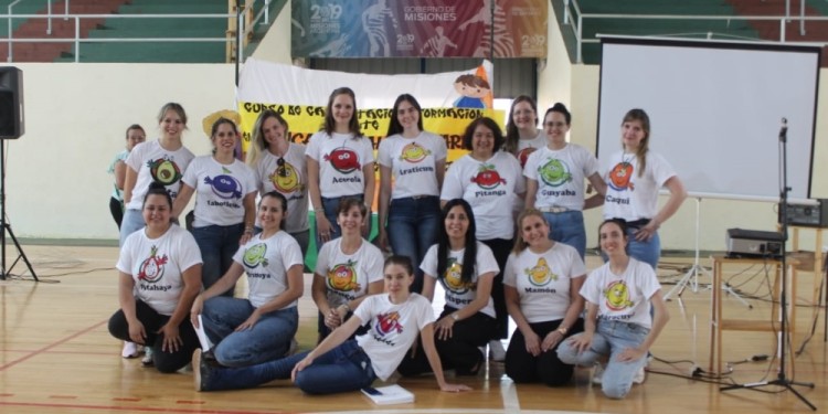 CAPACITACIÓN. Participaron docentes de toda la provincia.