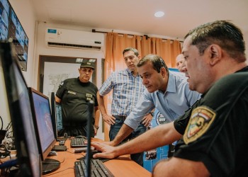 Inauguraron el nuevo sistema de videovigilancia en Puerto Iguazú