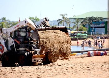 Ponen a punto las playas posadeñas