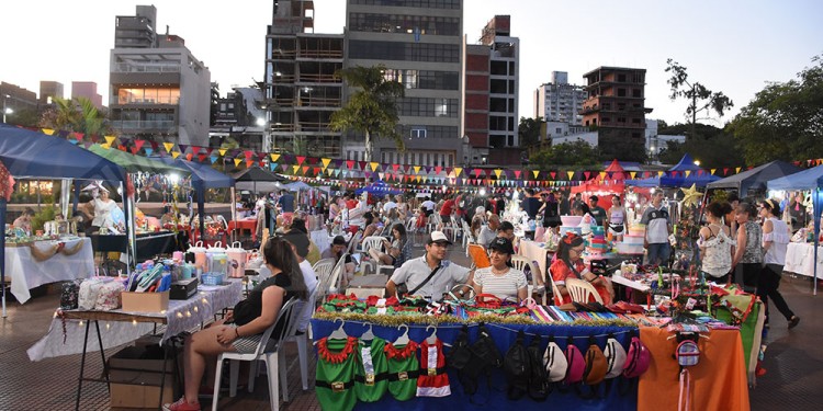 Decenas de expositoras se lucieron en la Feria Navidad by Spacio Mujer