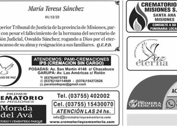 Fúnebres del Miércoles 14 de Diciembre de 2022