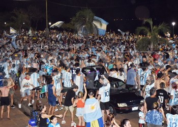 Así fueron los festejos por el pase a semifinales en Posadas