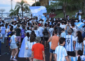 Así festejó Posadas el pase a cuartos de final