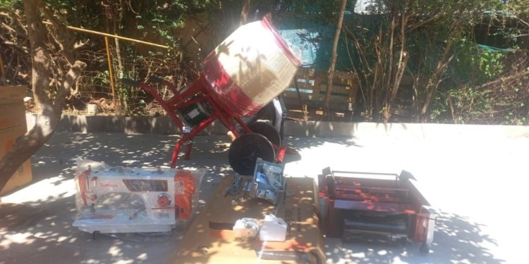 MATERIALES. Sergio Carballo contará con elementos propios para trabajar