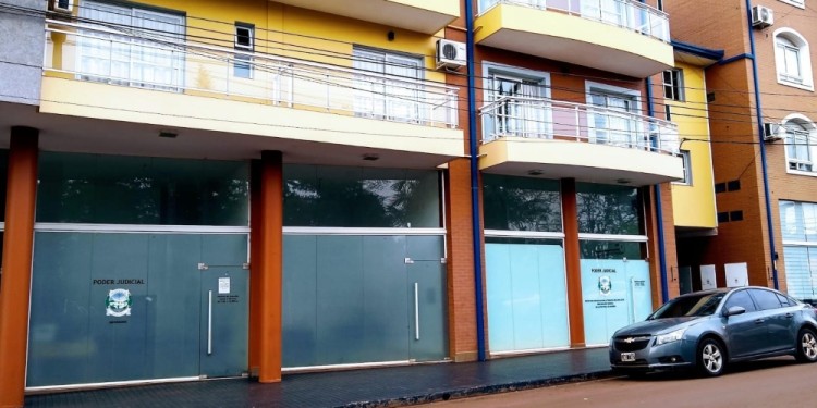 ANTE EL JUEZ. El sospechoso se presentó con un abogado en San Vicente.