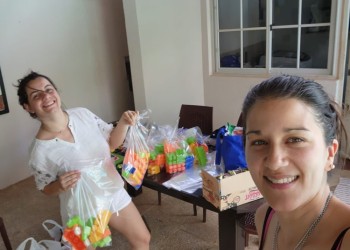 “La reacción de los niños es nuestra recompensa”