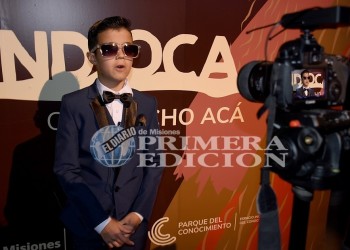 Tiziano Acosta, joven promesa del cine misionero