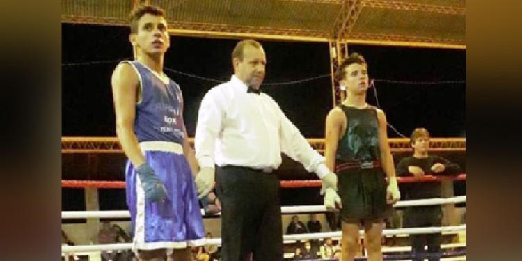 ANTECEDENTE. Cuella (derecha) venció a Antúnez, en Candelaria, en marzo. (Gentileza A. González).