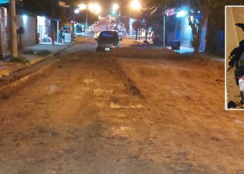 Un motociclista de Iguazú murió tras despistar en una calle en reparación