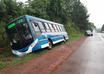 Mujer lesionada tras despiste de un colectivo sobre la ruta 14