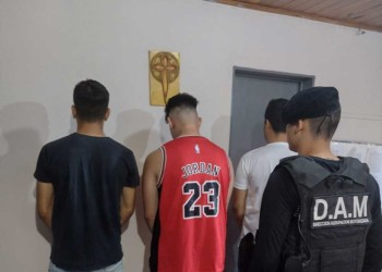 Detuvieron a trío que amenazó a una vecina con un arma de fuego en Posadas