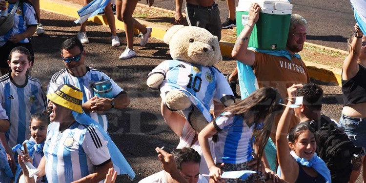 La Copa de todos: así se festejó en Misiones