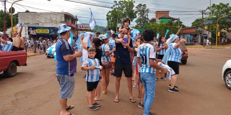 La Copa de todos: así se festejó en Misiones