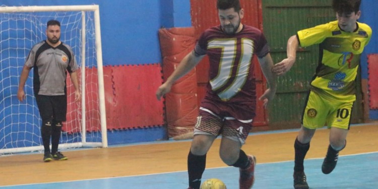 ADENTRO. En la C, Juventus dejó afuera a El Decano en octavos de final. (Gentileza Sólo Futsal)