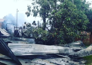 Incendió la vivienda de su expareja y terminó detenida