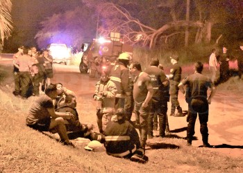 Padre e hija murieron por inhalar humo en el incendio de Candelaria