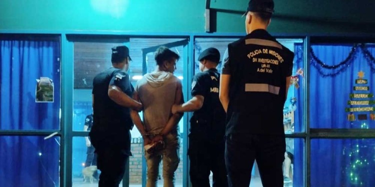 ILESO. El joven de 26 años fue detenido por los investigadores de la UR-XI.