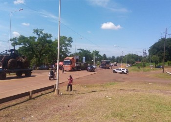 Liberan el tránsito en la ruta 12 en Montecarlo