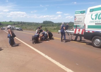 Otro ciclista con lesiones tras siniestro vial
