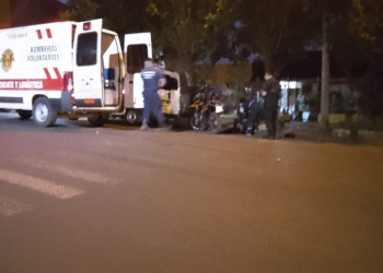 Oberá: conductor atropelló a motociclista y se dio a la fuga
