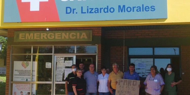 El paro de Salud Pública se hace sentir en hospitales y CAPS de Misiones