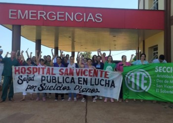 Trabajadores de salud comenzaron nuevo paro por otras 96 horas