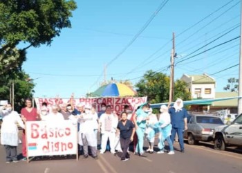 Otra jornada de paro de los trabajadores de la Salud