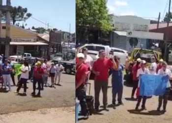 En Bernardo de Irigoyen el paro de los trabajadores de la salud se siente con fuerza