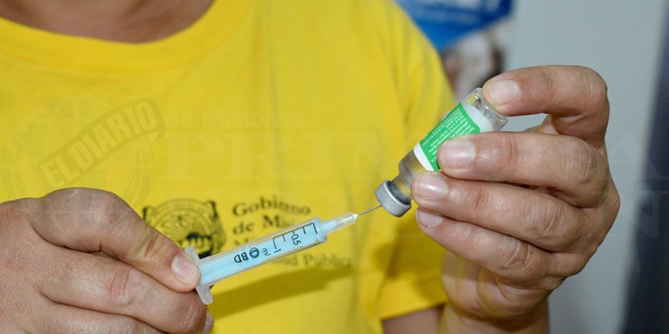 REFUERZO. La dosis de refuerzo tiene mayor adhesión en Misiones que en el promedio del país. Igual es muy baja.