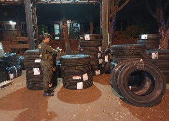 En dos días, Gendarmería incautó más de 340 cubiertas en Misiones