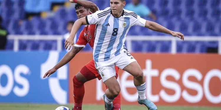 Sudamericano Sub 20, Argentina vs. Perú. Foto: CONMEBOL.