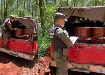 Golpe al contrabando de combustible en Eldorado: incautaron 1.200 litros de nafta