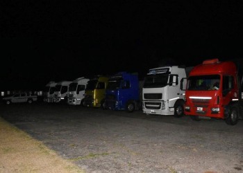Interceptan nueve camiones que pretendían ingresar soja ilegal a Misiones  