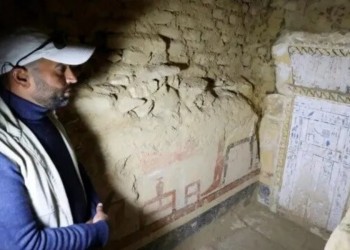 Hallan una tumba de hace 4.300 años con la puerta de “un tal Messi”