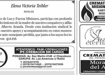 Fúnebres del Viernes 6 de Enero de 2023