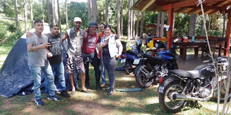 BIENVENIDA. Los motoencuentros terminan siendo una buena opción para combinar con el turismo.