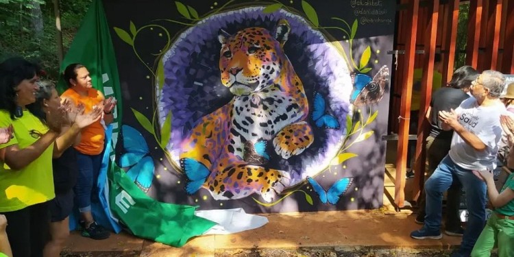 Realizaron una jornada de plogging en el Salto Küppers