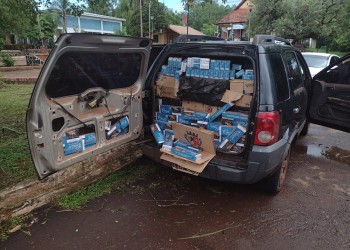 Tras una persecución secuestran más de 1.300 gruesas de cigarrillos