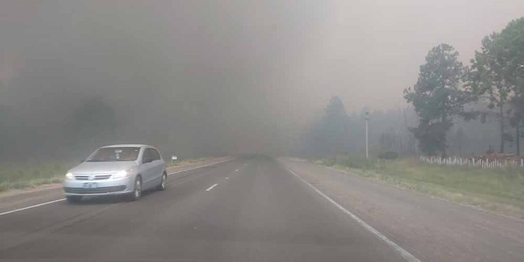 Corrientes registra 11 focos de incendio en 8 localidades 