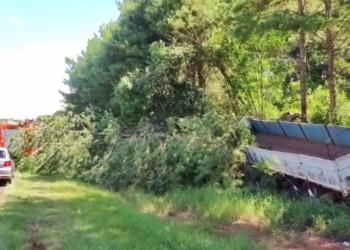 Murió un camionero tras despistar en Iguazú