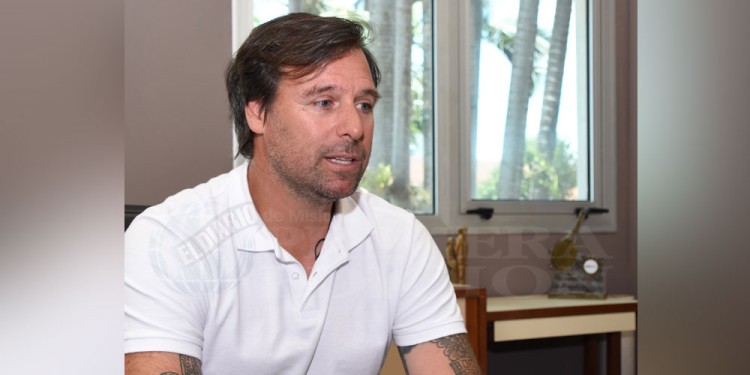 VOZ AUTORIZADA. Cavenaghi, uno de los diez máximos goleadores históricos de River, habló sobre el nuevo ciclo