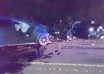 Cuatro heridos tras choque frontal en la ruta nacional 14