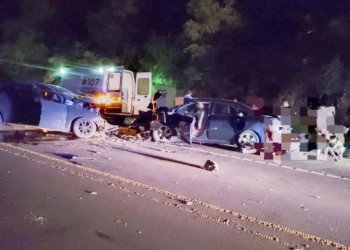 Cuatro heridos tras choque frontal en la ruta nacional 14