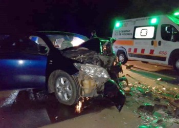 Cuatro heridos tras choque frontal en la ruta nacional 14