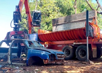 Está en marcha el plan de compactación de vehículos en desuso