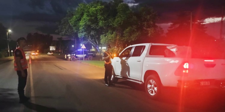 INTENSIFICARON CONTROLES. Tras el robo, la Unidad Regional II montó un operativo cerrojo el sábado a la tarde.