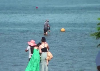 Encarnación: con detector de metales eliminan elementos punzantes en playa San José