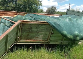 Hallan casi 5 toneladas de marihuana entre sandías y melones de camión siniestrado