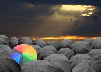 Cromoterapia: colores en lluvia